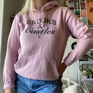 Bubblegum pink hoodie